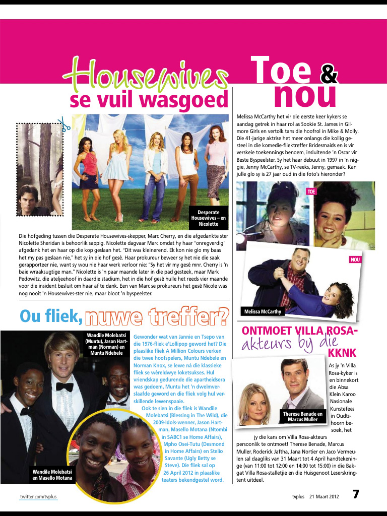 Ou fliek, nuwe treffer?